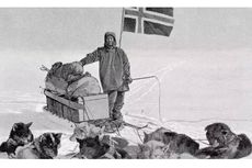 14 Desember 1911, Roald Amundsen Orang Pertama Mencapai Kutub Selatan