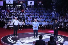 Usai Debat Capres, Anies dan Ganjar Ladeni Pertanyaan Wartawan, Prabowo Langsung Pulang