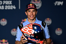 MotoGP Amerika, Marc Marquez Pakai Helm Khusus