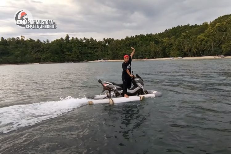 Modifikasi Nmax jadi jetski 