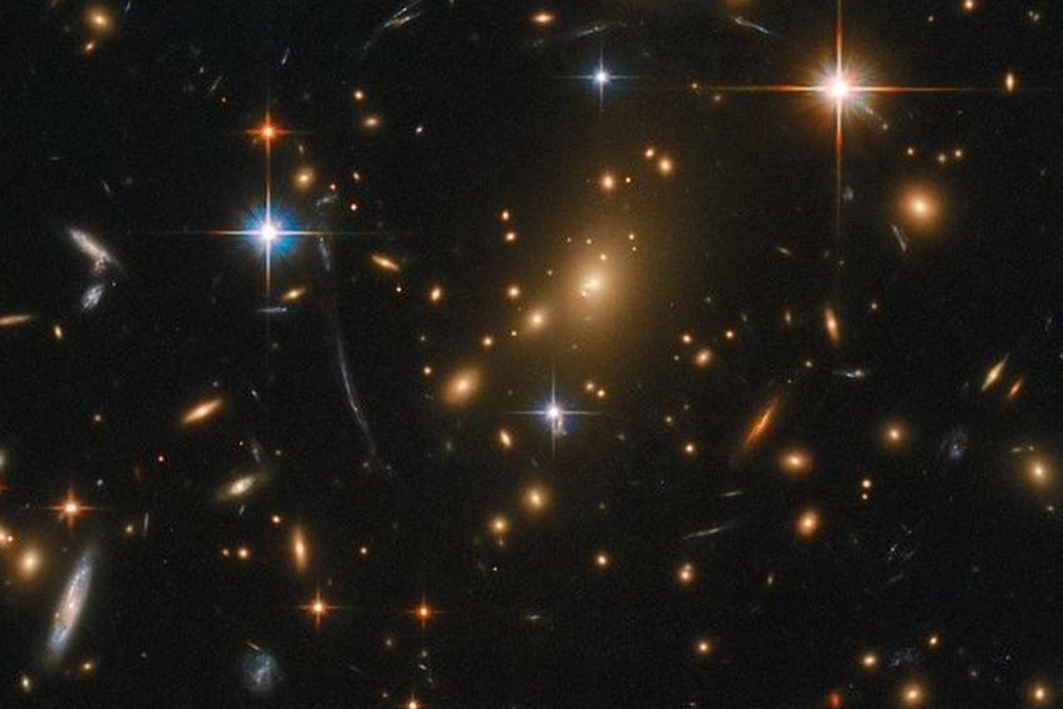 Gambar dari teleskop Hubble yang diambil pada Agustus 2018.