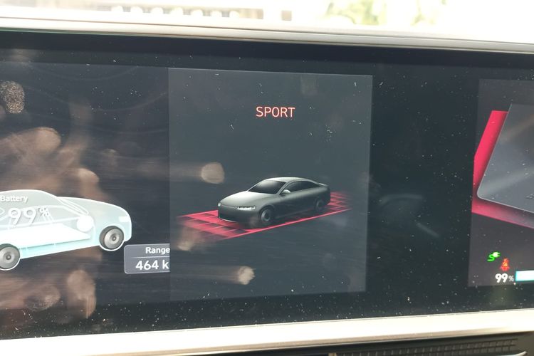 Sport Mode pada mobil listrik Hyundai Ioniq 6