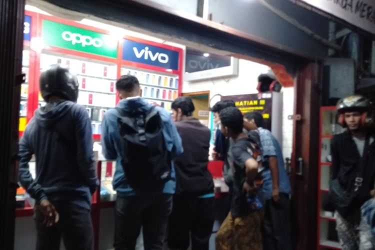 PS Store di Jalan Raya Condet, Kramat Jati, Jakarta Timur, Selasa (28/7/2020)