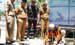 Ketika Millenial Bersatu Bangun Masjid Rusak di Palu Akibat Bencana