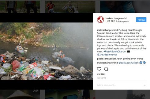 Cerita Dua Pemuda Perancis yang Ingin Sungai Citarum Bebas dari Sampah