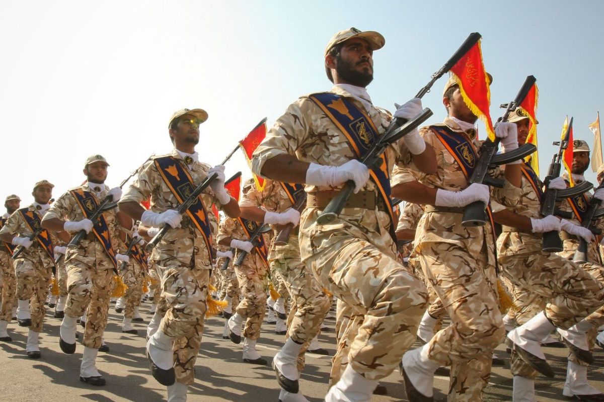 Garda Revolusi Iran.
