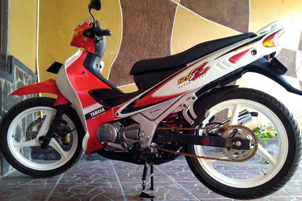 Yamaha 125z hasil restorasi Tian NK