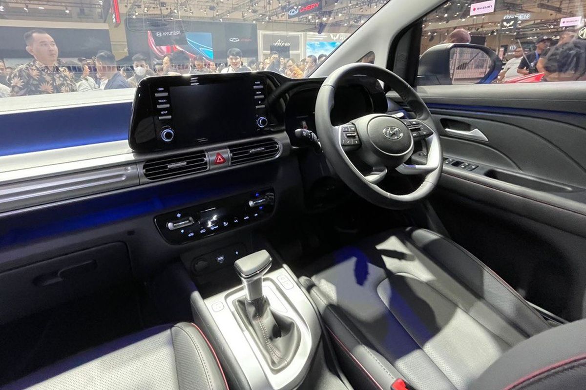Penampakan interior Hyundai Stargazer X di GIIAS 2023.