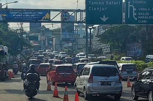 Urai Kemacetan di Puncak Bogor, Polisi Berlakukan 