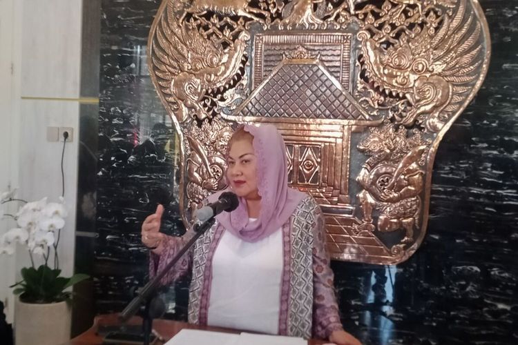 Wali Kota Semarang Hevearita Gunaryanti Rahayu di Balai Kota Semarang