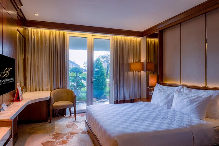 Swiss-Belhotel Borneo Banjarmasin didesain dengan penggabungan unsur budaya lokal dan modern.