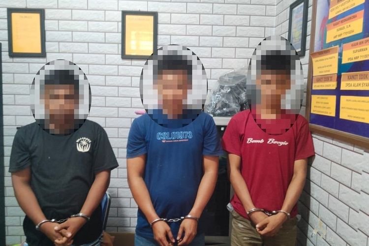 Tiga tersangka penyalahgunaan narkoba di Paser, Kalimantan Timur diamankan polisi
