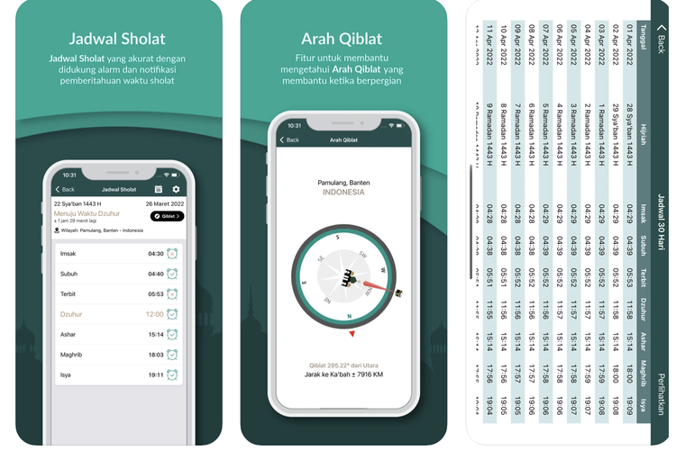 Ilustrasi aplikasi Al Quran Indonesia
