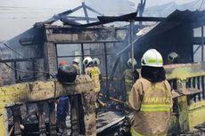 Kebakaran Hanguskan Rumah Tinggal dan Kios Bensin di Kemayoran