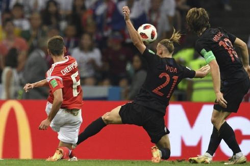 Babak I, Rusia Lawan Kroasia Imbang 1-1