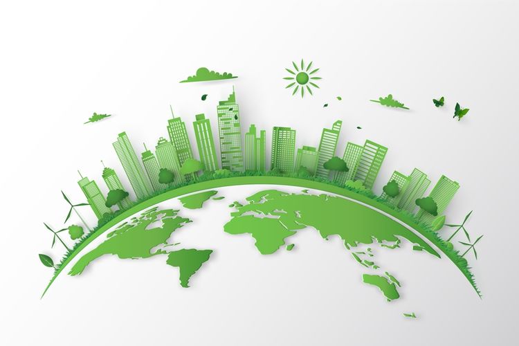 Ilustrasi green building