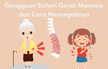 Salah satu gangguan sistem gerak manusia adalah osteoporosis.