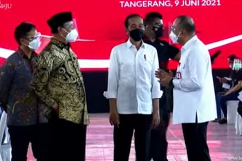 Jokowi Berharap Vaksinasi Massal di Tangerang Bisa Ditiru Daerah Lain