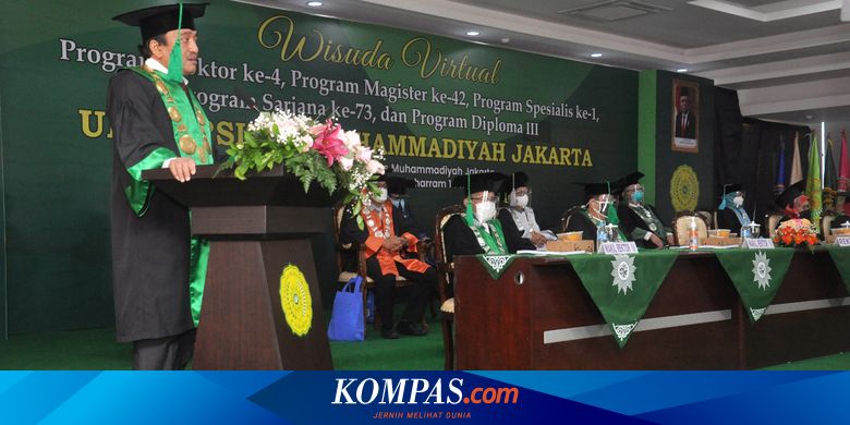 Wisuda Daring 2021, UMJ Luncurkan Beasiswa Peduli Yatim Piatu Terdampak Covid-19 - Vimarsana News