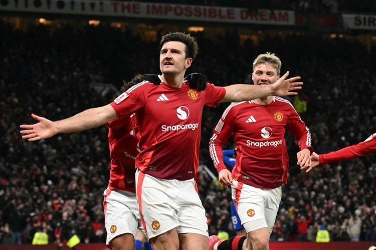 Drama Man United Vs Leicester City, Harry Maguire: Akhir Luar Biasa