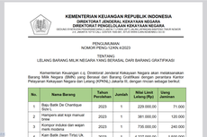 Cara Ikut Lelang Barang Gratifikasi KPK 13 Desember 2023, Ada Album BTS, Sepeda Listrik, dan PS 5