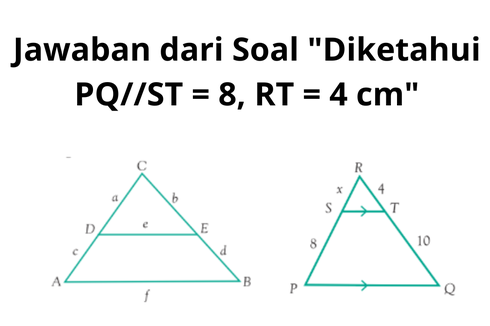 Jawaban dari Soal 