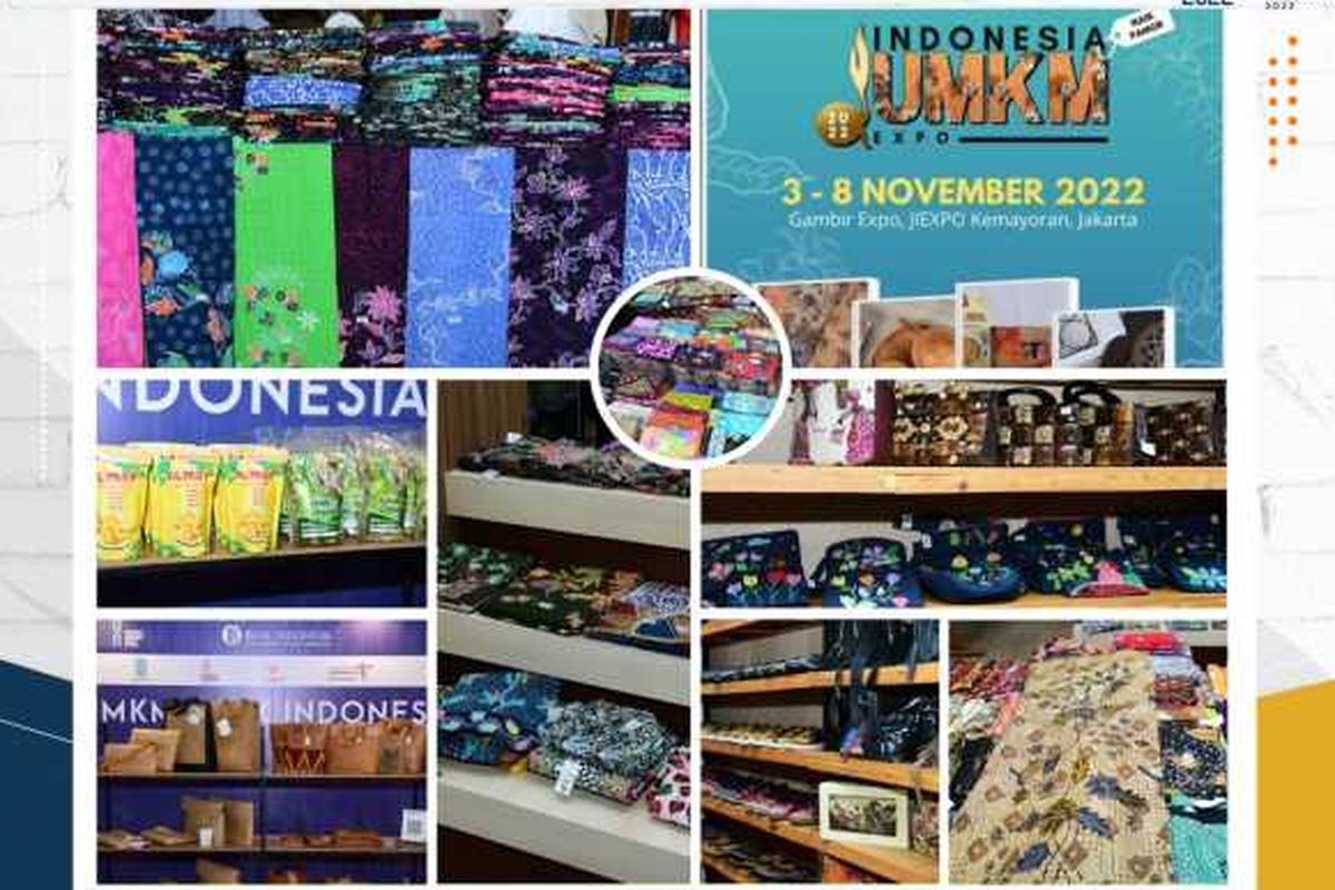 Pameran UMKM oleh Kementerian ATR/BPN