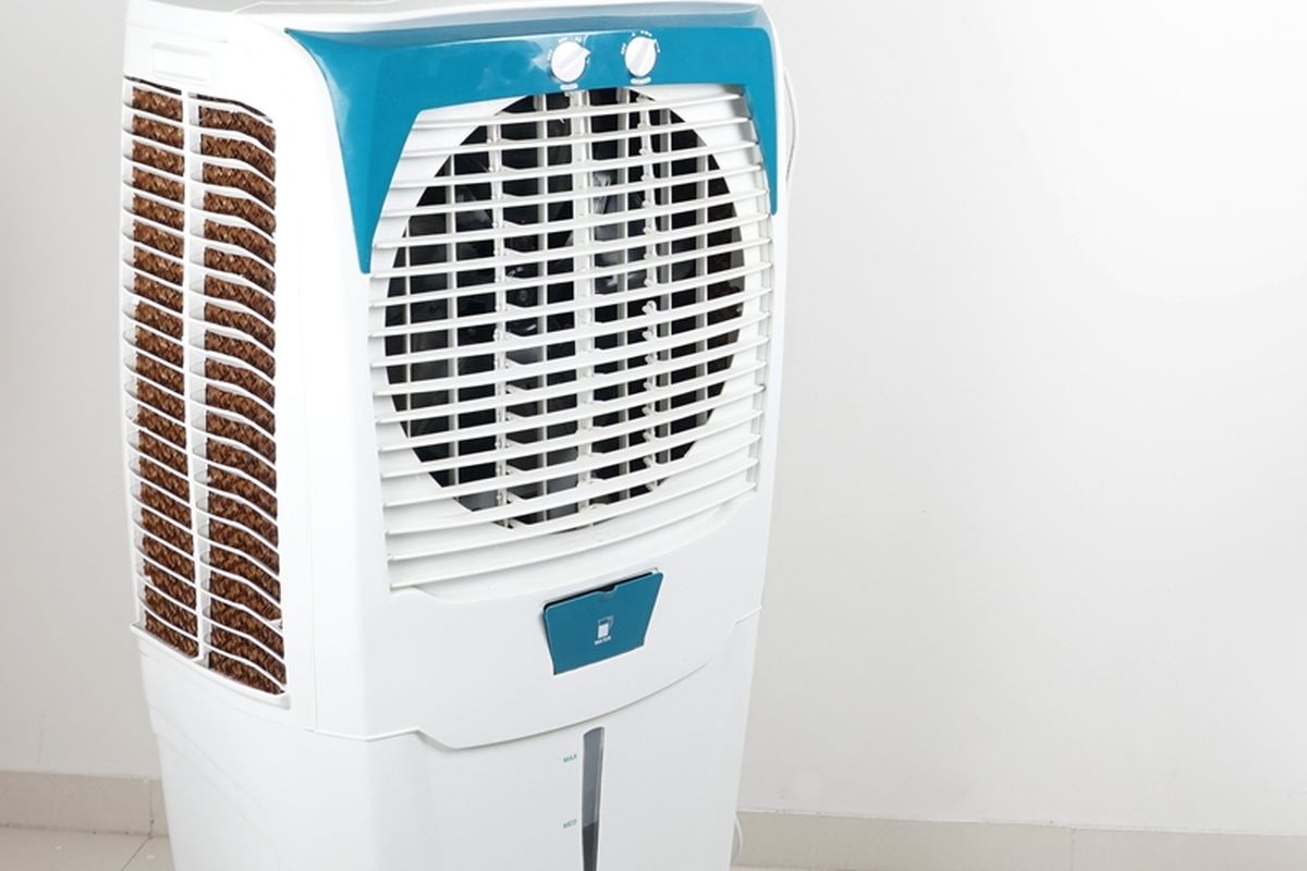 Ilustrasi AC portable, AC portabel. 