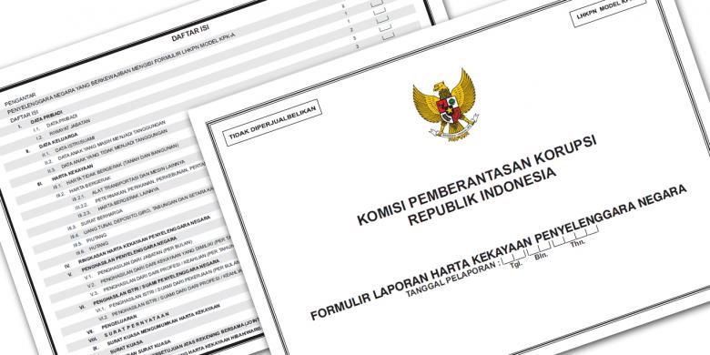 Formulir Laporan Harta Kekayaan Penyelenggara Negara