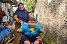 Kisah Bayi 27 Kg di Bekasi, Belum Bisa Berjalan meski Berusia 16 Bulan, Muat Kenakan Baju Sang Ayah