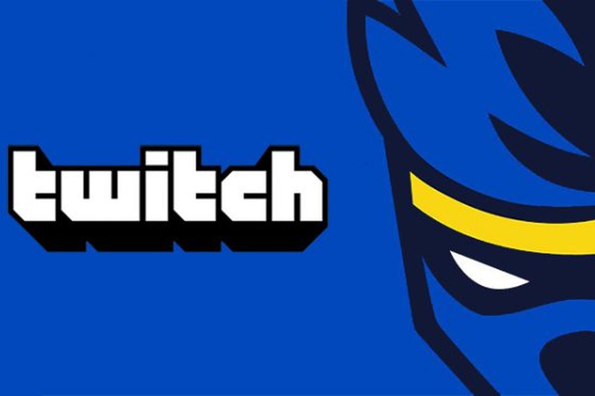 Ilustrasi logo Twitch dan Ninja