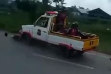 Pemadam Kebakaran Swasta Tabrak Pengendara Motor hingga Tewas