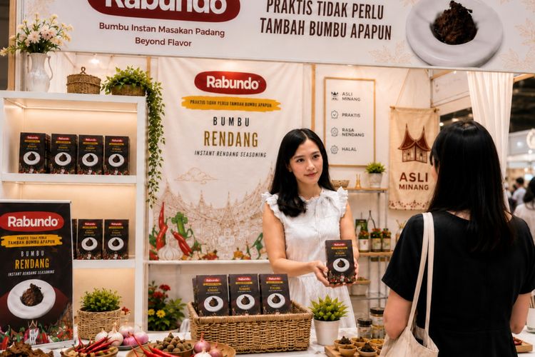 Kisah Sukses Rabundo, Cita Rasa Bumbu Rendang Asli Minang yang Didampingi BRI