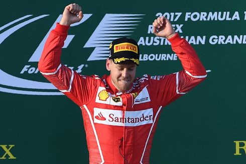 Vettel Menangi Balapan GP Australia