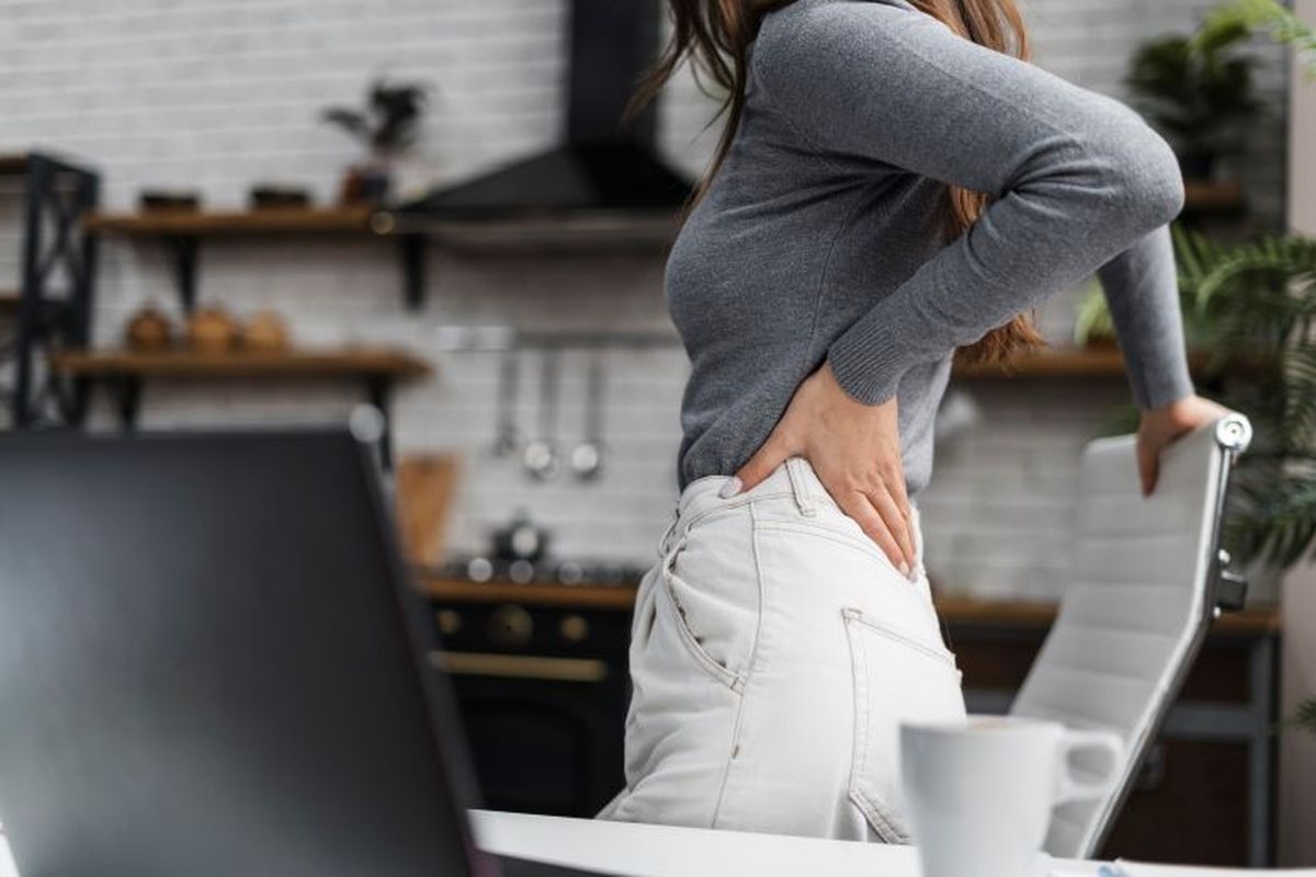 Ilustrasi low back pain. 
