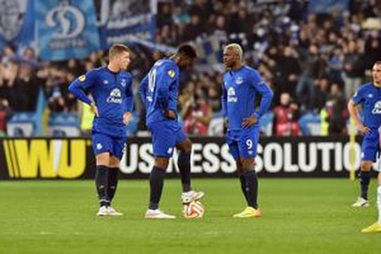 Everton tersisih di babak 16 besar Liga Europa setelah dihentikan Dynamo Kyiv.