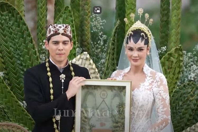 Maskawin Pernikahan Luna Maya dan Maxime Bouttier: 7,5 Gram Logam Mulia dan Uang 2.025 Dollar