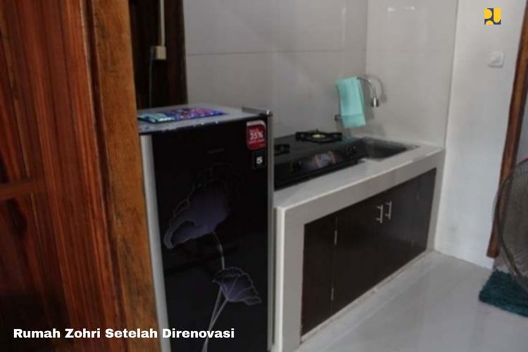 Rumah lama Zohri yang telah direnovasi