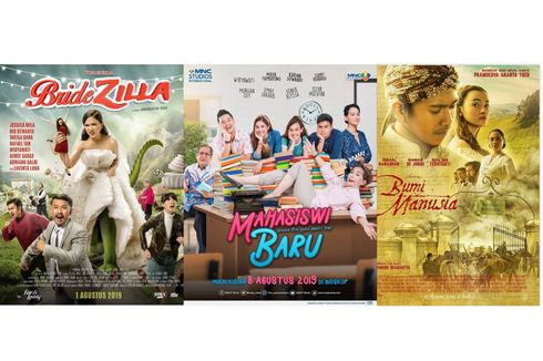 Ini Daftar Film Indonesia yang Tayang di Bioskop pada Agustus 2019