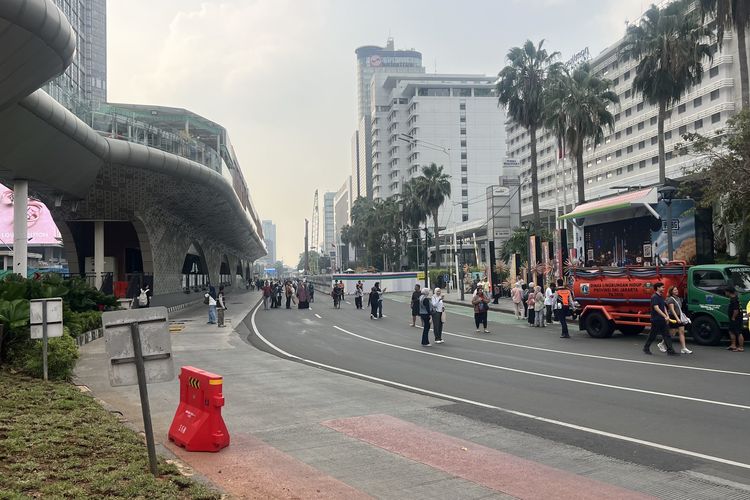 Jelang Puncak Perayaan HUT ke-499 Jakarta, Jalan Sudirman-Thamrin Ditutup