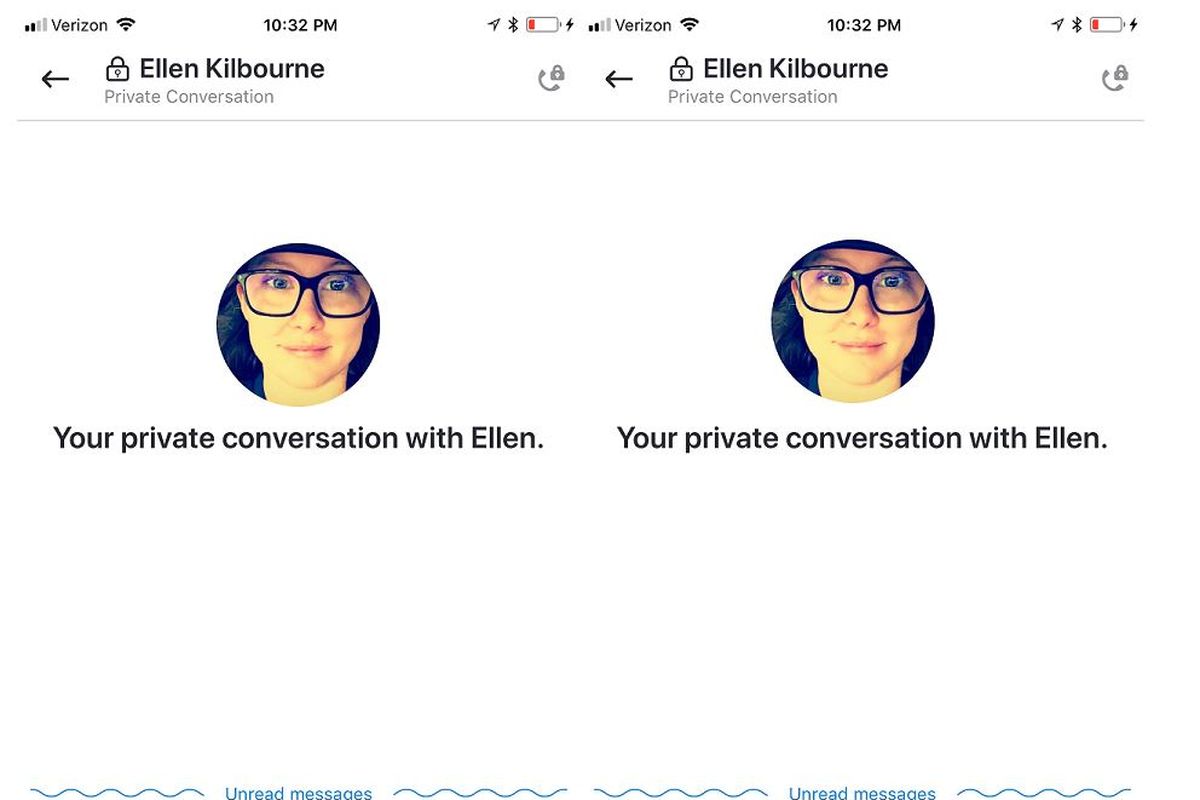 Fitur Private Conversation di Skype