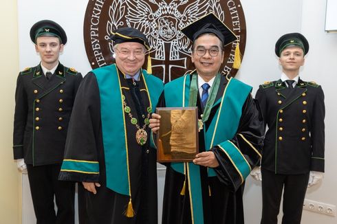 Otak di Balik IKN, Ali Berawi Raih Doktor Kehormatan Kampus Top Rusia