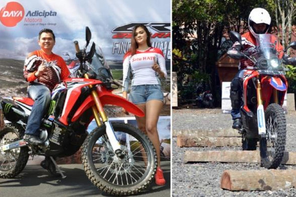 Honda CRF250 Rally diluncurkan diler utama di JAwa Barat