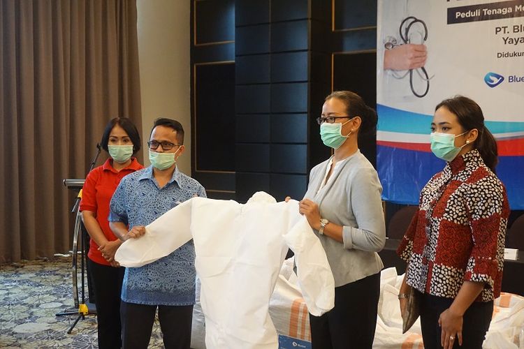 Swiss-Belboutique Yogyakarta membantu tenaga medis Covid-19.