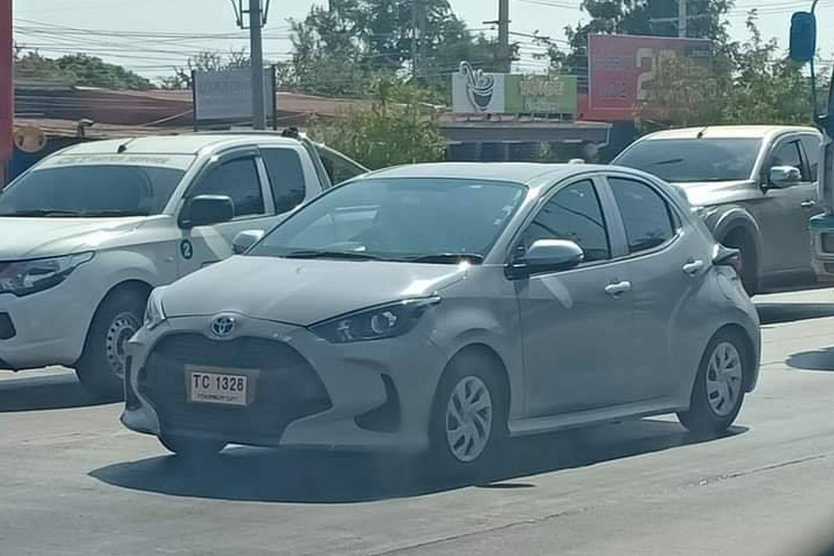 Spyshot Toyota Yaris TNGA di Thailand.