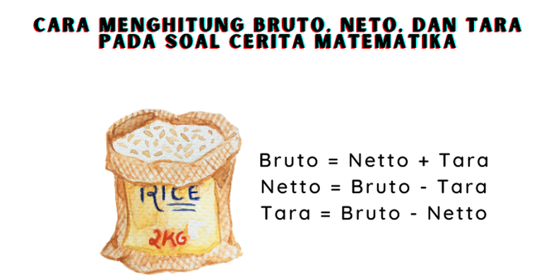 Cara Menghitung Bruto, Netto, Dan Tara Pada Soal Cerita Matematika