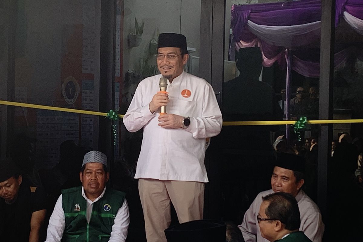 Suswono Resmikan Posko Pemenangan di Jagakarsa, Warga Bisa Sampaikan Aduan