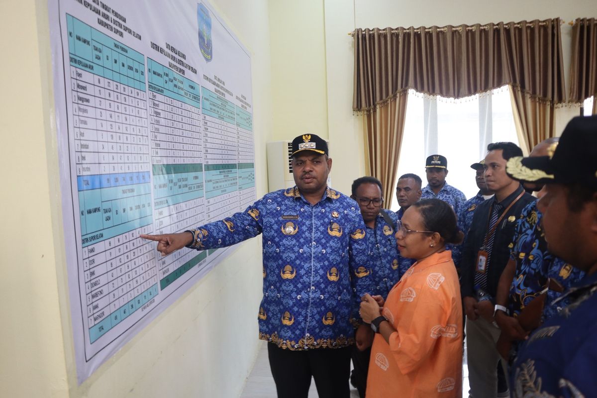 Bupati Supiori Heronimus Mansoben menyatakan, peluncuran SIO Papua menjadi momen penting bagi Kabupaten Supiori karena pemerintah membutuhkan data yang akurat, lengkap, dan dapat dipertanggungjawabkan. Data tersebut diharapkan menjadi landasan dalam perencanaan, penganggaran, pelaksanaan, hingga evaluasi pembangunan yang lebih tepat sasaran.