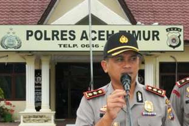  Kapolres Aceh Timur, AKBP Rudi Purwiyanto, S.I.K, M.Hum