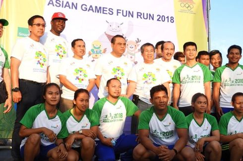 Asian Games Fun Run Melintasi Phnom Penh